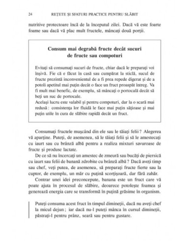 Reţete şi sfaturi practice pentru slăbit