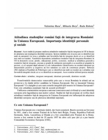 Psihologia Socială. Nr. 18/2006 –...