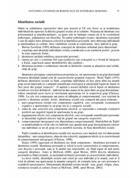 Psihologia Socială. Nr. 18/2006 – Buletinul Laboratorului „Psihologia cîmpului social”, Universitatea „Al.I. Cuza”, Iaşi