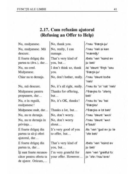 Ghid de conversație român-englez