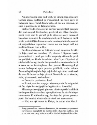 Berlin Noir I. Toporași de martie