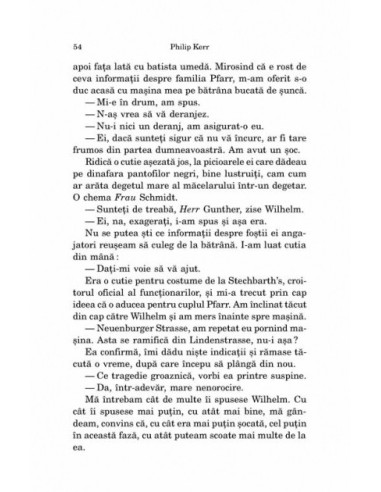 Berlin Noir I. Toporași de martie