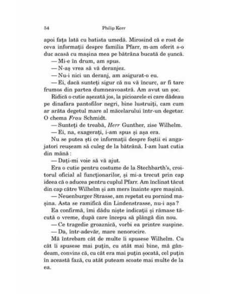 Berlin Noir I. Toporași de martie