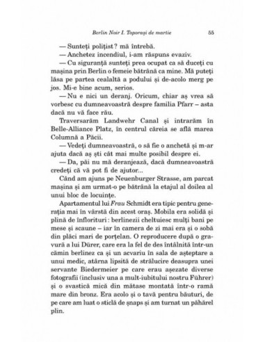 Berlin Noir I. Toporași de martie