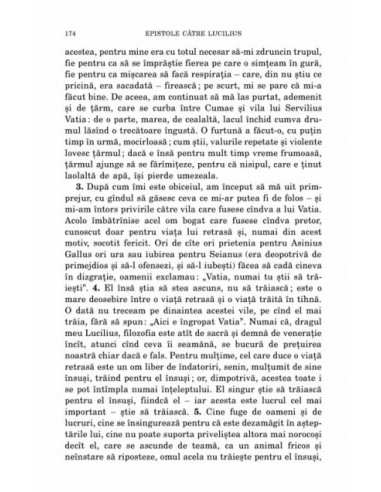 Epistole către Lucilius. Vol. I...