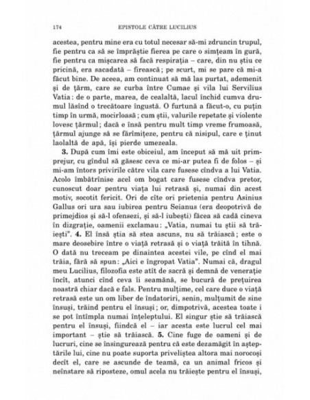 Epistole către Lucilius. Vol. I (cărțile I-X)