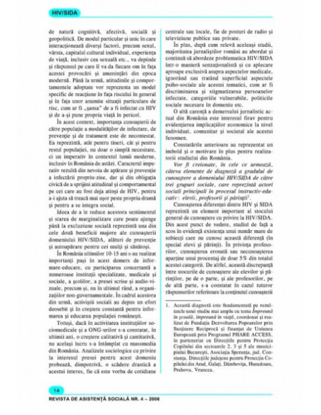 Revista de Asistență Socială. Nr. 4/2006