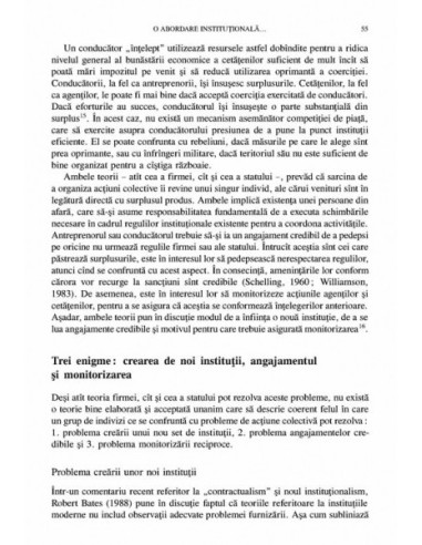 Guvernarea bunurilor comune. Evoluția...