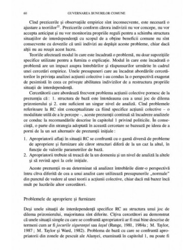 Guvernarea bunurilor comune. Evoluția...