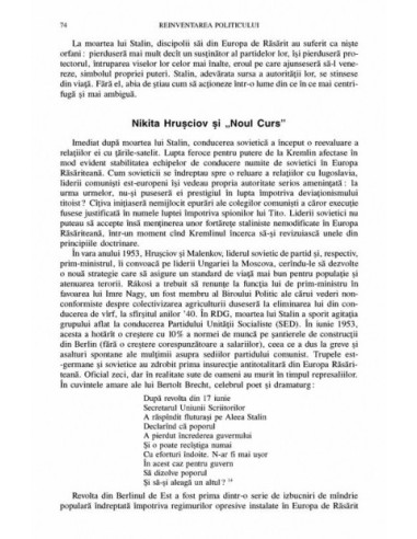 Reinventarea politicului Reinventarea politicului