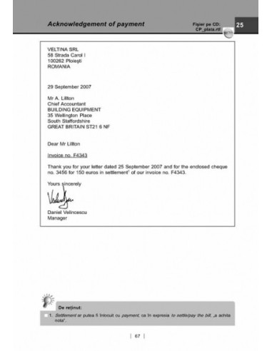 Modele de scrisori profesionale în...