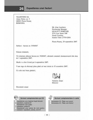 Modele de scrisori profesionale în...