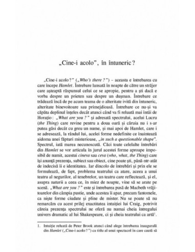 Fantoma sau îndoiala teatrului Fantoma sau îndoiala teatrului