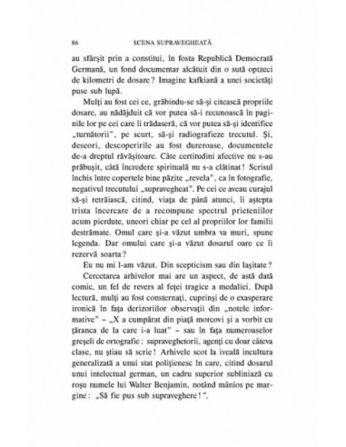 Scena supravegheată. De la...