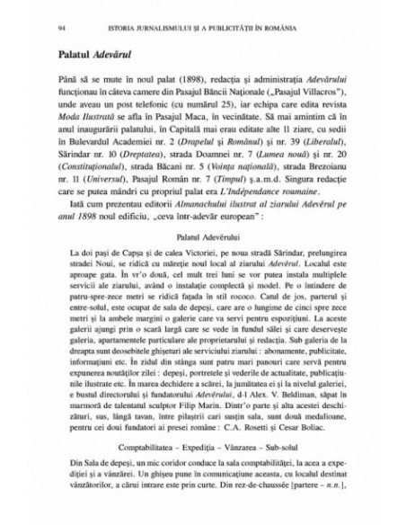 Istoria jurnalismului și a publicității în România