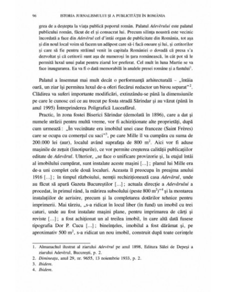 Istoria jurnalismului și a publicității în România