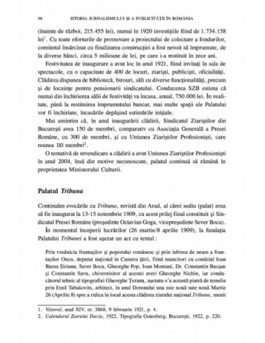 Istoria jurnalismului și a...