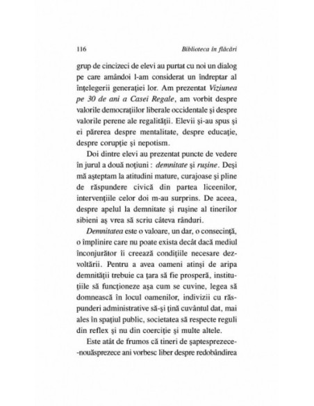 Biblioteca în flăcări