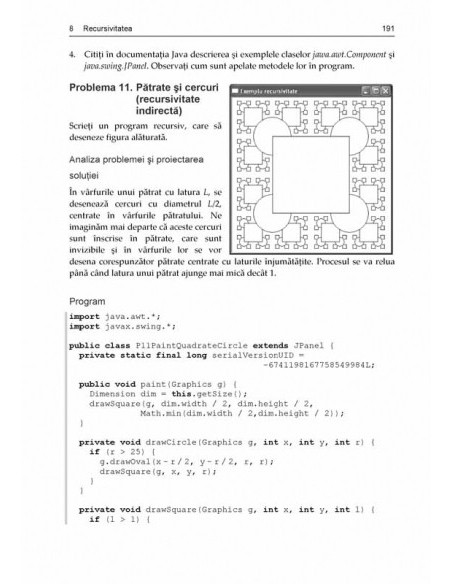 Algoritmi fundamentali în Java. Aplicații