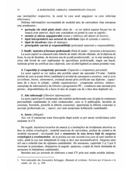 Il burocratese. Limbajul administrativ italian