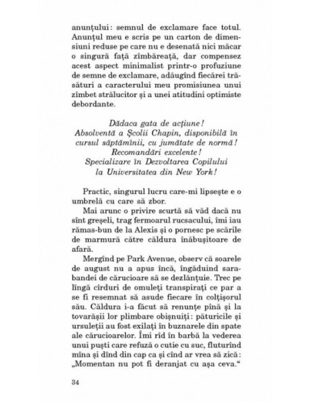 Jurnalul unei dădace