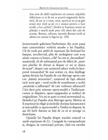 Mateiu I. Caragiale: recitiri