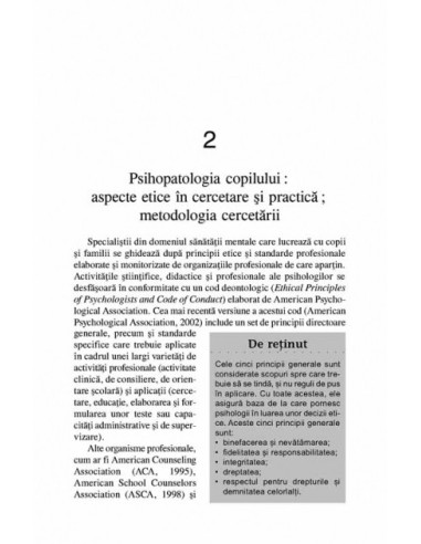 Psihopatologia copilului. Fundamente