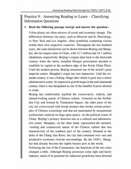 Manual de pregătire pentru examenul TOEFL (iBT)