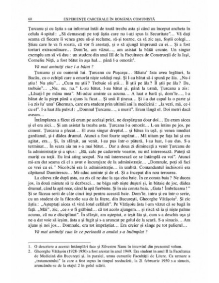 Experiențe carcerale în România comunistă. Volumul I