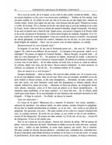 Experiențe carcerale în România... Experiențe carcerale în România...