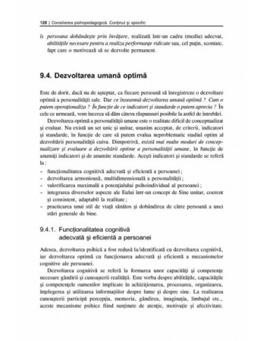 Consiliere psihopedagogică. Baze...