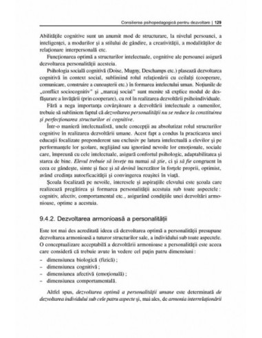 Consiliere psihopedagogică. Baze...