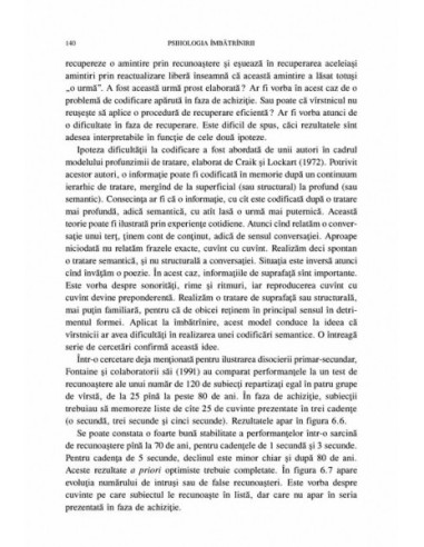 Psihologia îmbătrînirii Psihologia îmbătrînirii