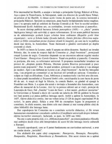 Teoria generală a curriculumului...