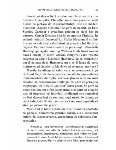 Metafizica detectivului Marlowe