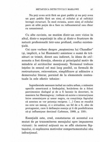 Metafizica detectivului Marlowe