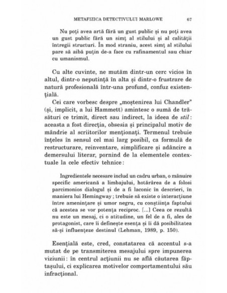 Metafizica detectivului Marlowe