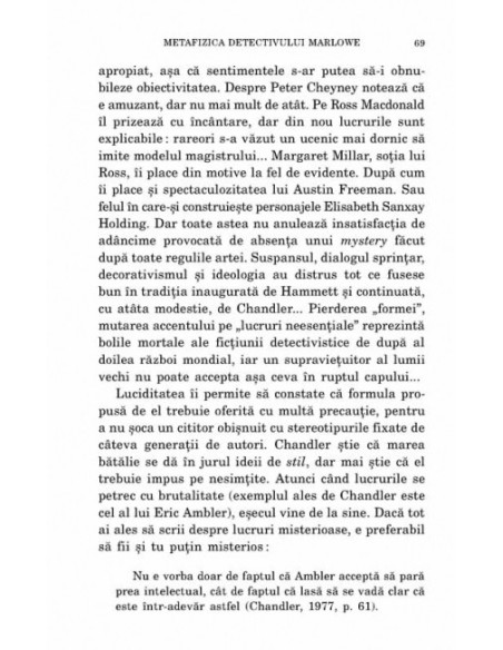 Metafizica detectivului Marlowe