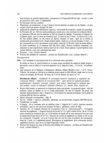 Incursiune în medicina naturistă. În...