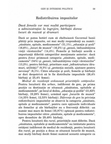 Gen și interese politice. Teorii și... Gen și interese politice. Teorii și...