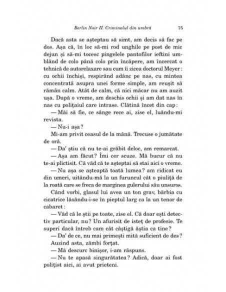 Berlin Noir II. Criminalul din umbră