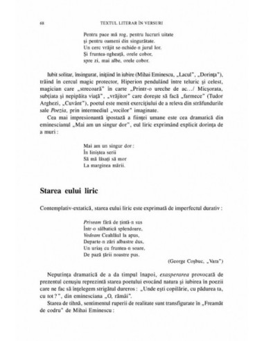 Textul literar în versuri. Compuneri...