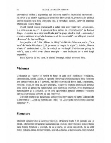 Textul literar în versuri. Compuneri...