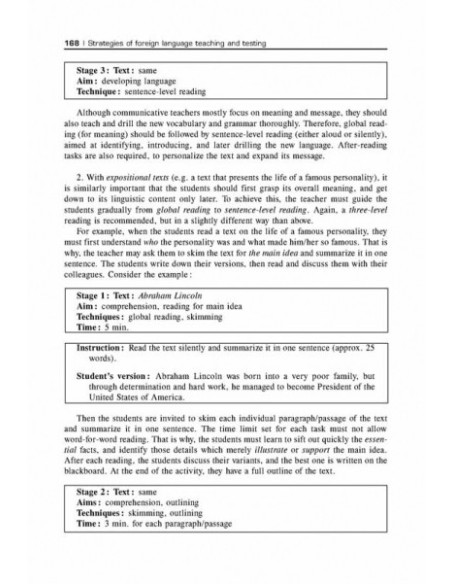 Metodica predării limbii engleze. Strategies of Teaching and Testing English as a Foreign Language (ediția a III-a revăzută și adăugită)