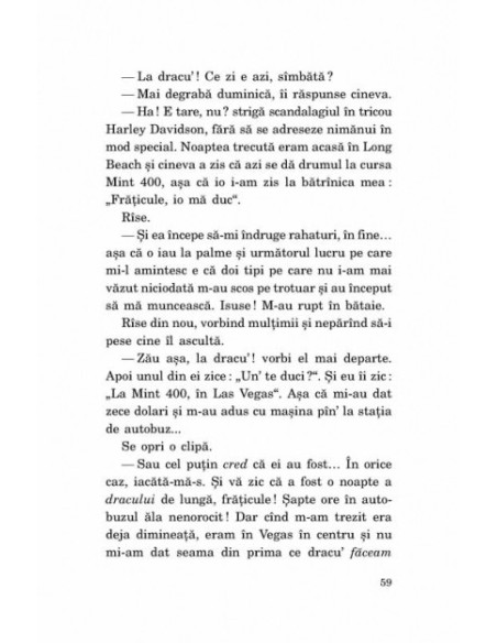 Spaime şi scârbe în Las Vegas