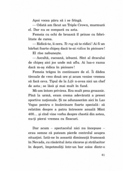 Spaime şi scârbe în Las Vegas