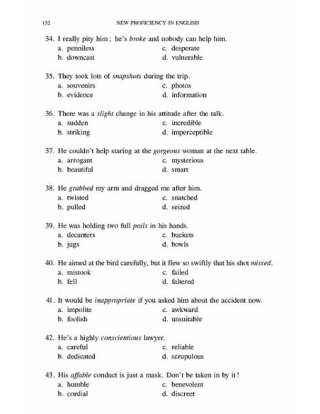 New Proficiency in English+Key to exercises