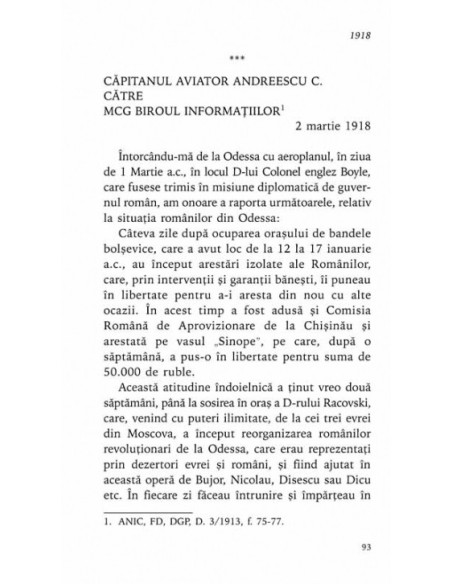 Racovski. Dosar secret