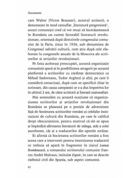 Avangarda româneasca în arhivele Siguranței