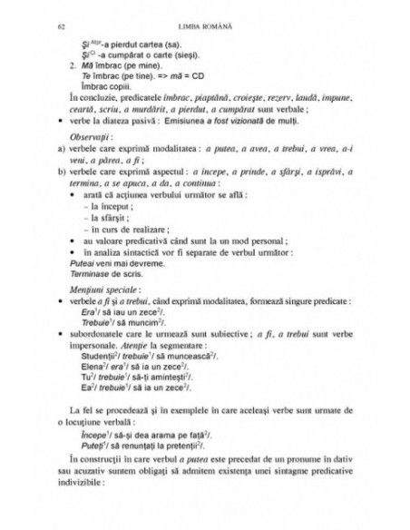 Limba română. Ghid pentru tezele semestriale